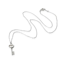 Tiffany & Co. Mini Oval Key Pendant in Sterling Silver