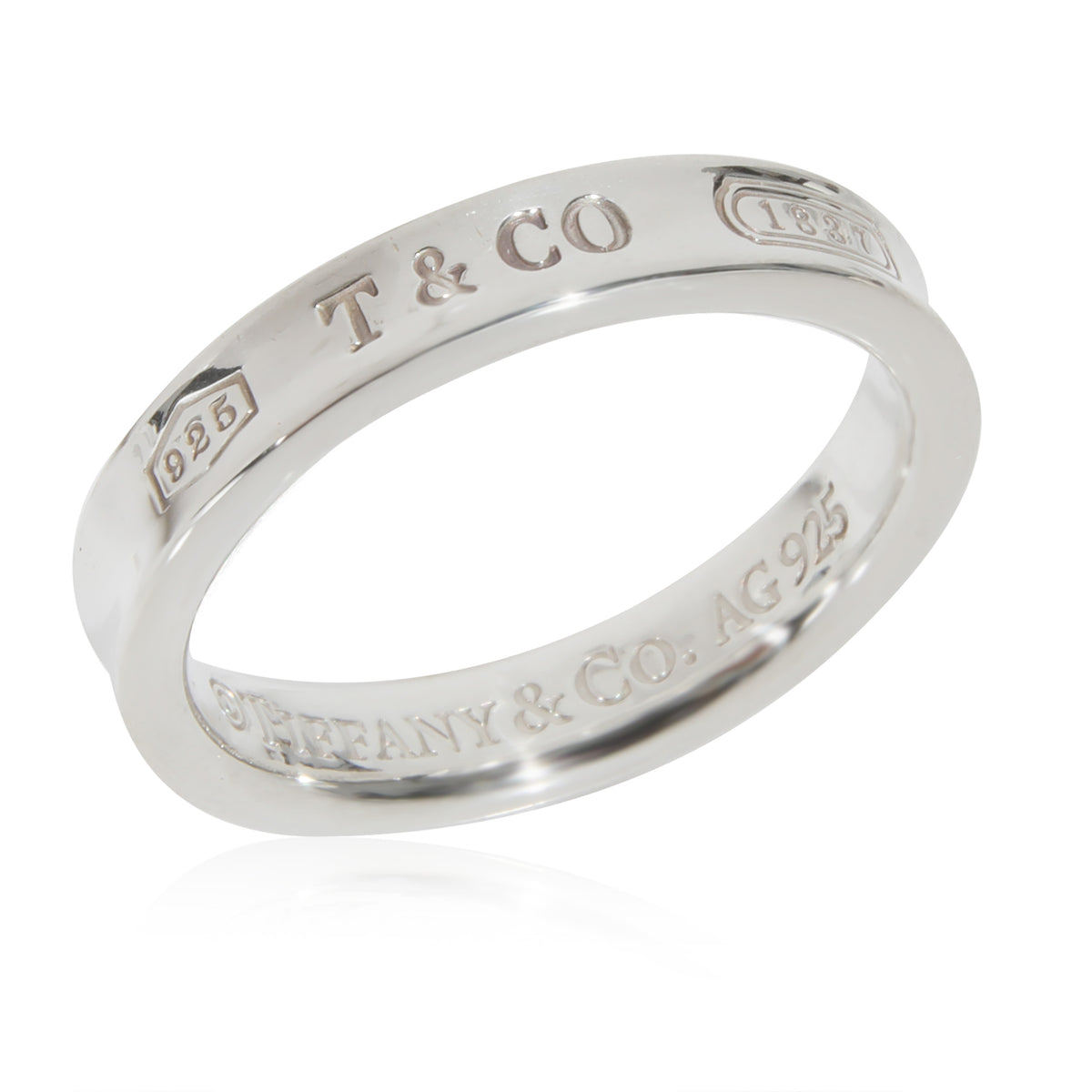 Tiffany & Co. 1837 Band in  Sterling Silver