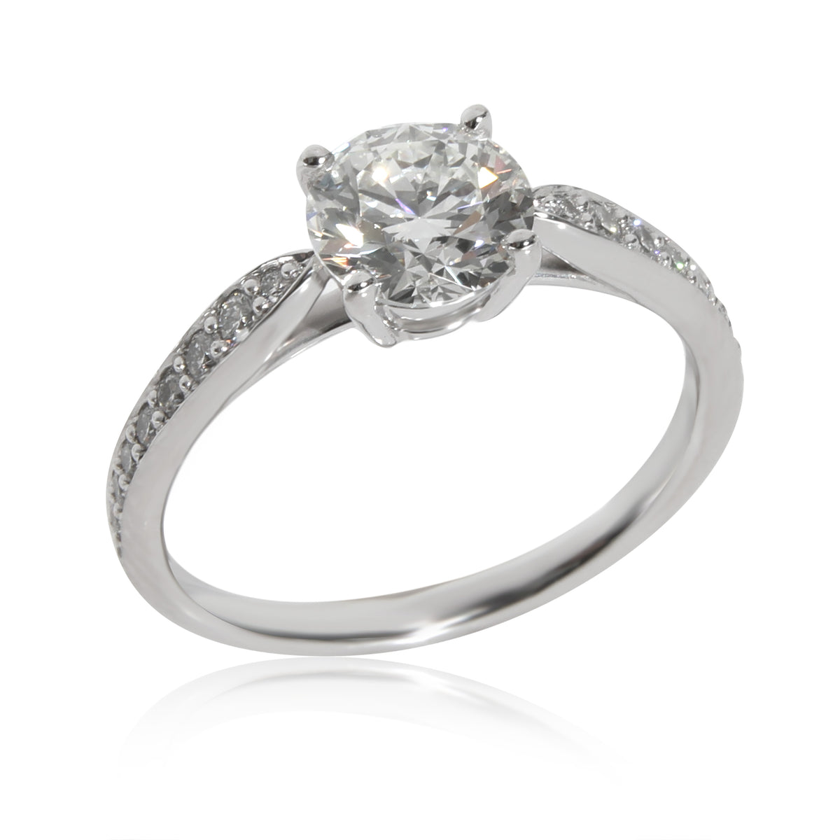 Tiffany Harmony Diamond Engagement Ring in Platinum I VS2