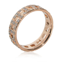 Tiffany & Co. Tiffany T Wide Diamond Ring in 18k Rose Gold 0.99 CTW