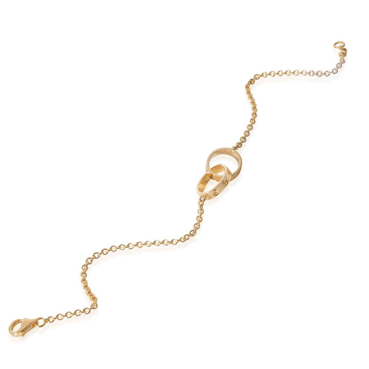 Cartier Love Interlocking Circles Bracelet in 18k Yellow Gold