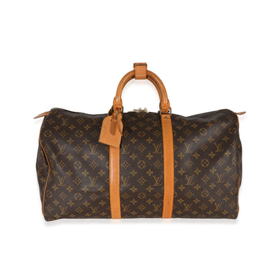 Louis Vuitton Vintage Monogram Canvas Keepall 50