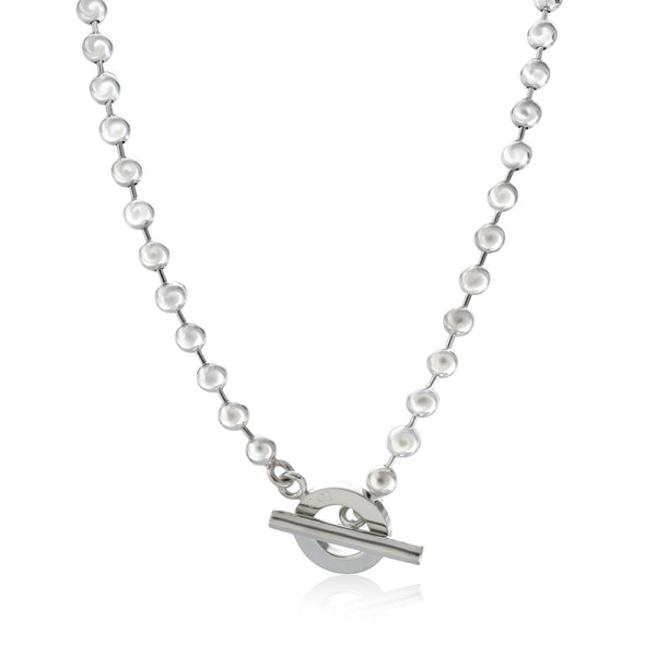 Gucci Silver GG Boule Necklace - Kravit Jewelers
