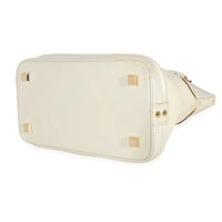 Louis Vuitton Ivory Leather Suhali Lockit MM