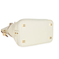 Louis Vuitton Ivory Leather Suhali Lockit MM