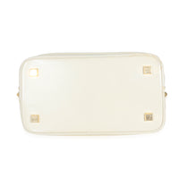 Louis Vuitton Ivory Leather Suhali Lockit MM