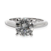 Cartier 1895 Diamond Solitaire Engagement Ring in Platinum H VS1 1.8 CTW