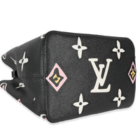 Louis Vuitton Black Giant Monogram Canvas Wild At Heart NeoNoe MM