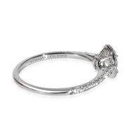 Tiffany & Co. Soleste Diamond Engagement Ring in  Platinum F VS1 0.73 CT