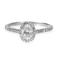 Tiffany & Co. Soleste Diamond Engagement Ring in  Platinum F VS1 0.73 CT