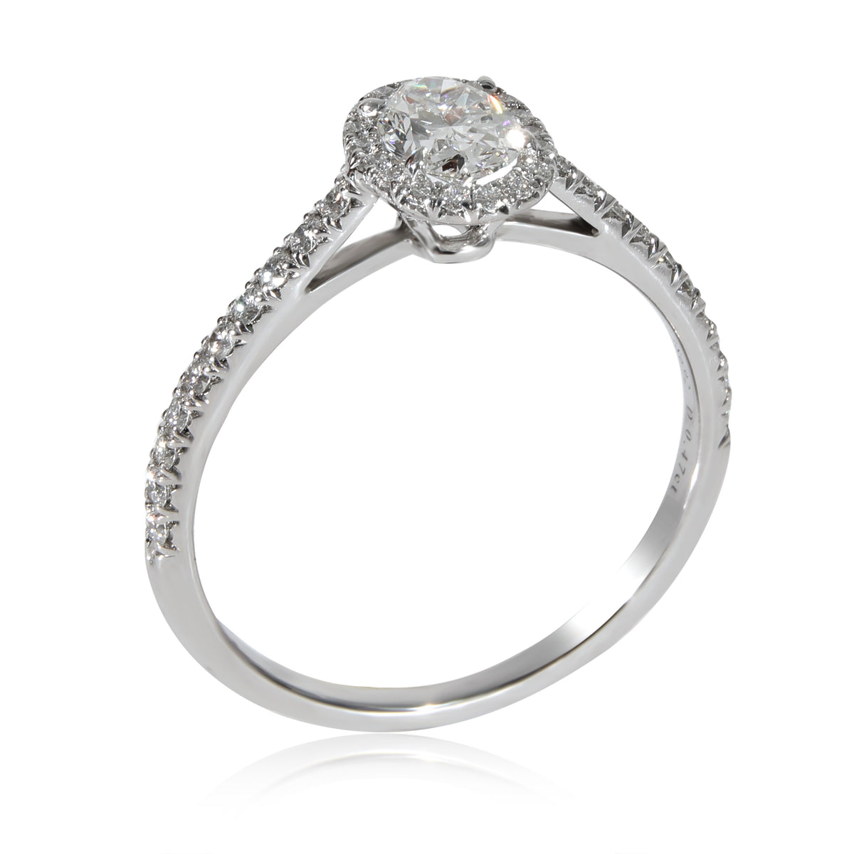 Tiffany & Co. Soleste Diamond Engagement Ring in  Platinum F VS1 0.73 CT