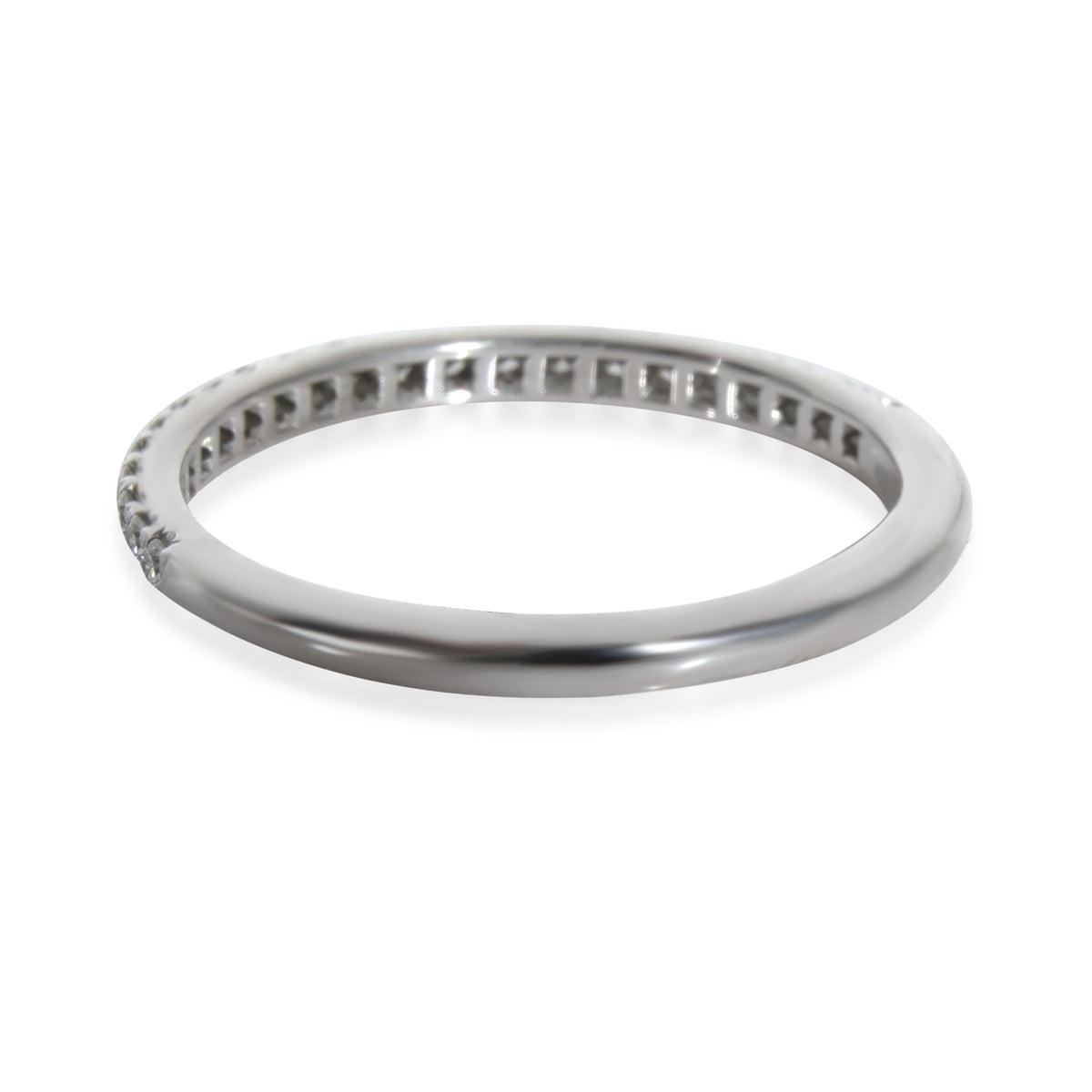 Tiffany & Co. Soleste Half Eternity Diamond Wedding Band in Platinum 0.17 CTW