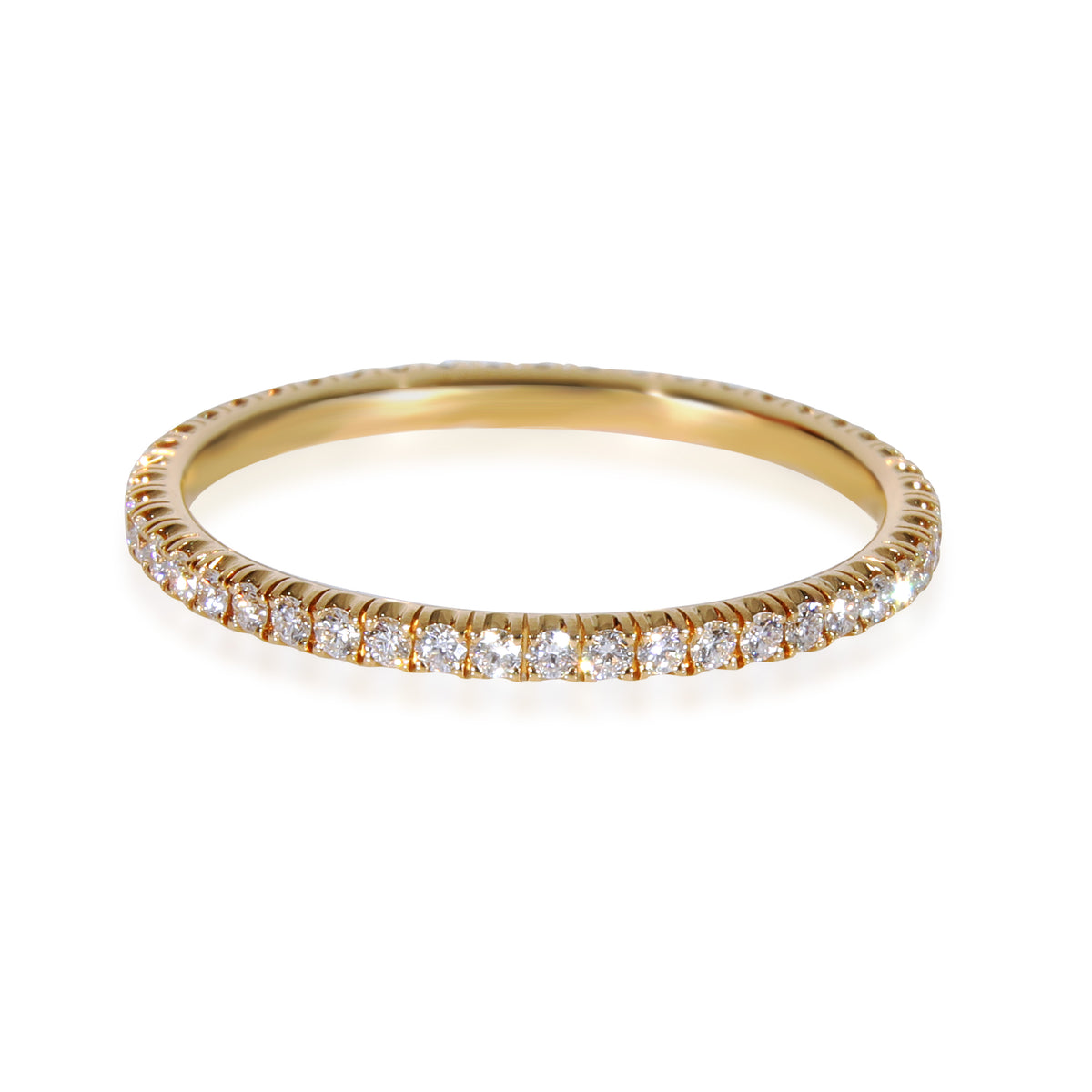 Cartier Etincelle Diamond Eternity Band in 18k Yellow Gold 0.22 CTW