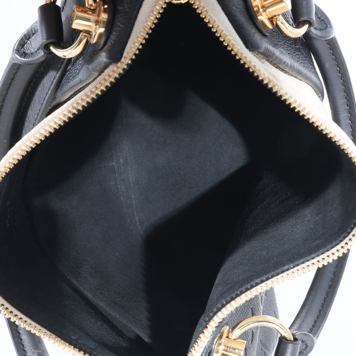 Louis Vuitton Monogram Empreinte V Tote BB - Black Handle Bags