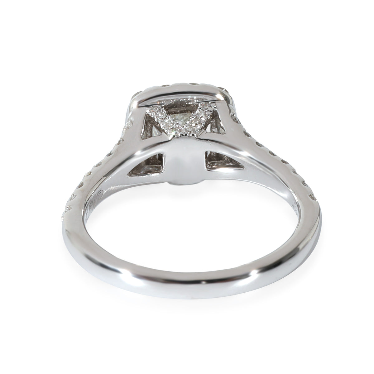 Neil Lane Halo Diamond Engagement Ring in 14k White Gold I-J I1-I2 2.15 CTW