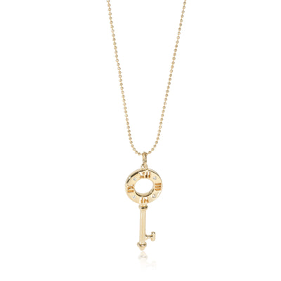 Tiffany & Co. Atlas Keys Diamond Pendant in 18k Yellow Gold 0.01 CTW