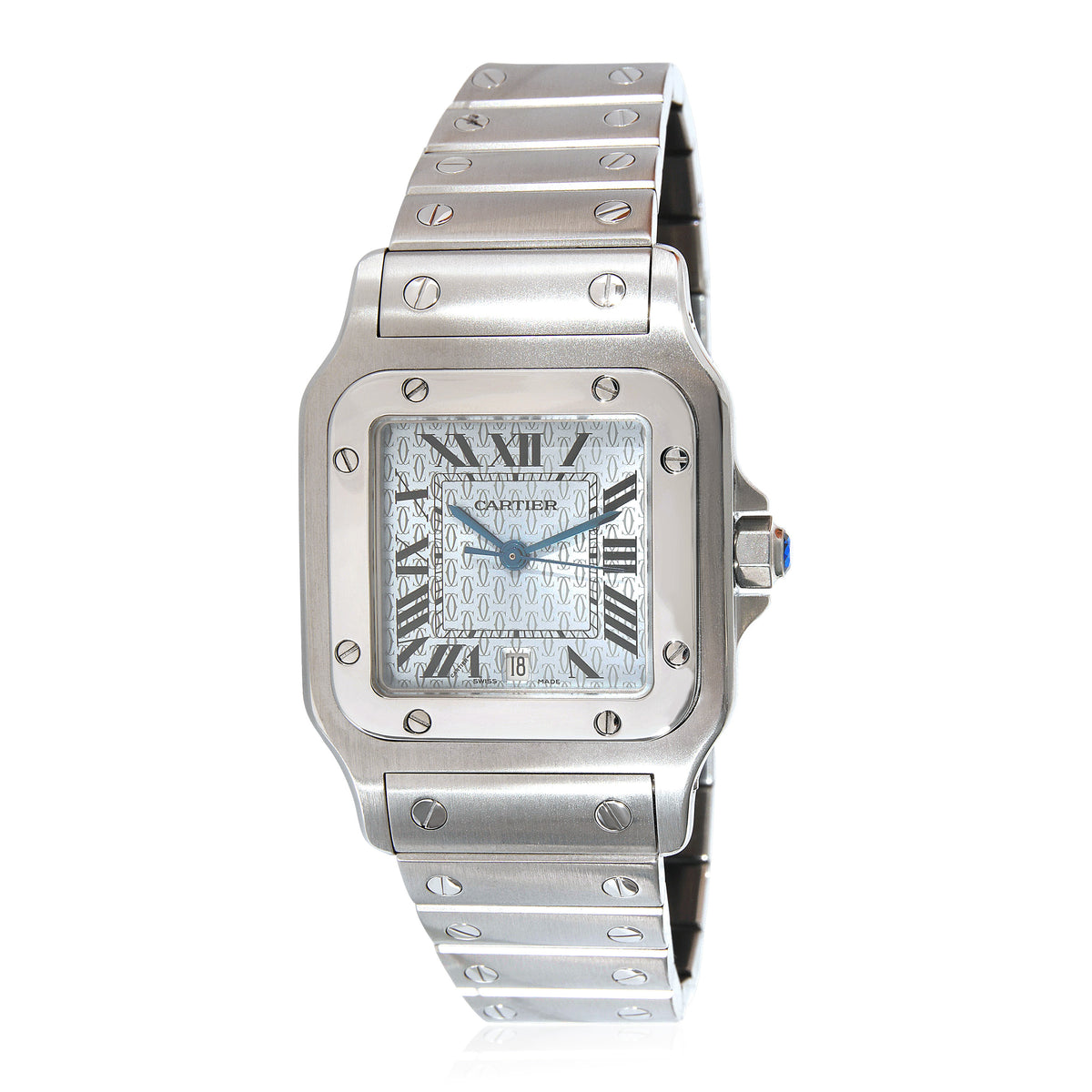 Cartier Santos Galbee W20065D6 Unisex Watch in  Stainless Steel