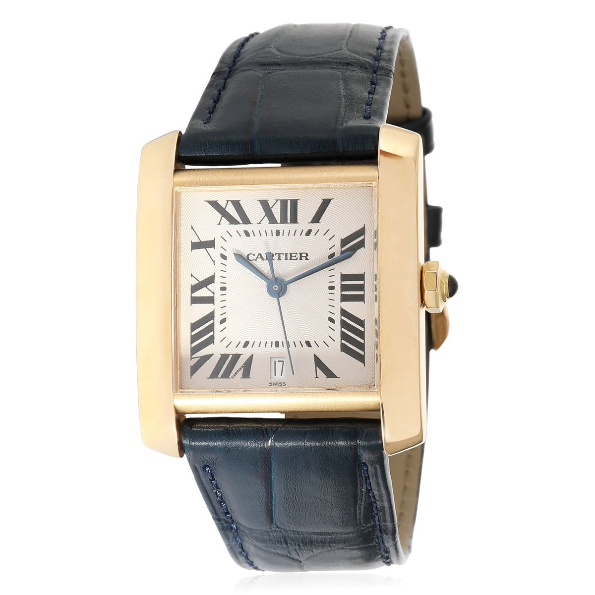 Cartier Tank Francaise W5000156 Unisex Watch in 18kt Yellow Gold