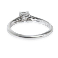 Tiffany & Co. Lucida Diamond Engagement Ring in Platinum G VVS2 0.52 CTW