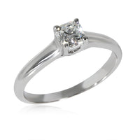 Tiffany & Co. Lucida Diamond Engagement Ring in Platinum G VVS2 0.52 CTW