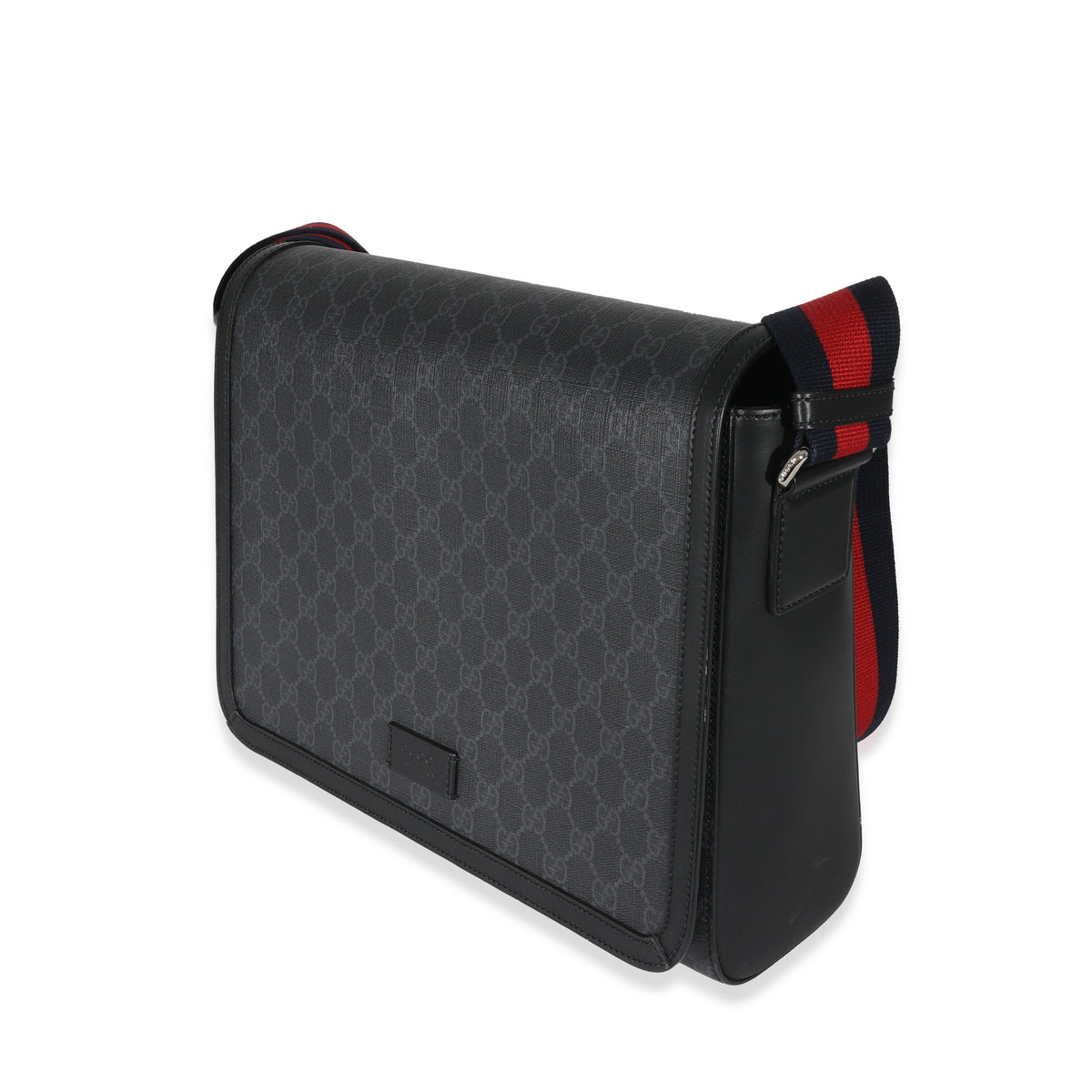 Gucci GG Supreme Canvas Web Flap Messenger Bag myGemma Item