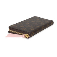 Louis Vuitton Monogram Canvas Rose Ballerine Clemence Wallet