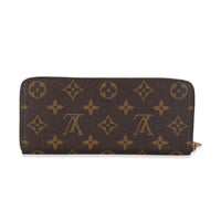 Louis Vuitton Monogram Canvas Rose Ballerine Clemence Wallet