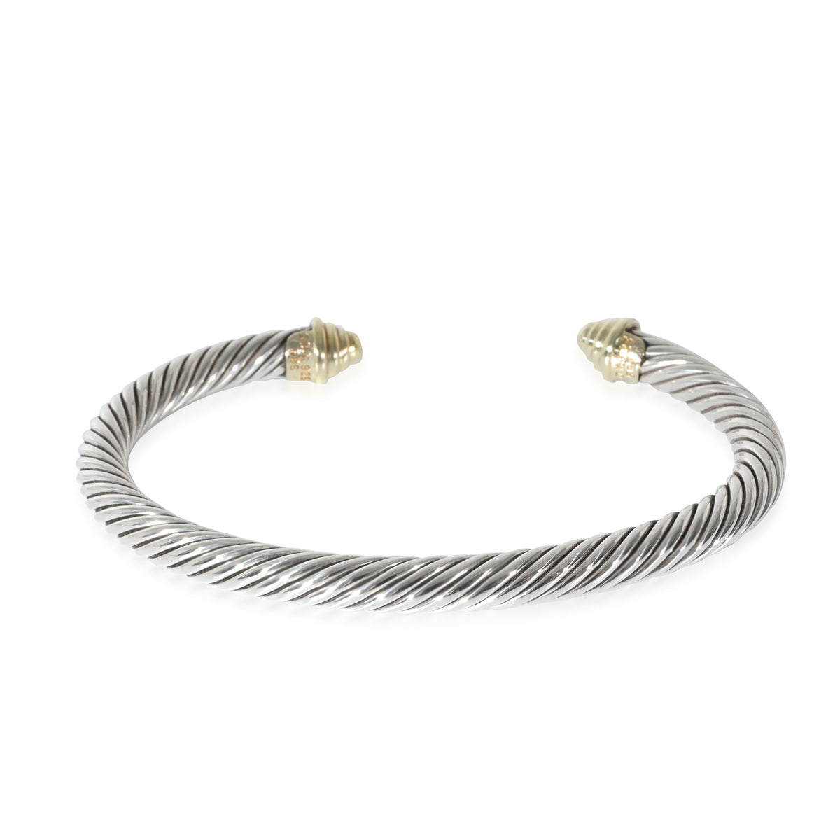 David Yurman Cable Classic Bracelet in 14K Yellow Gold/ SS