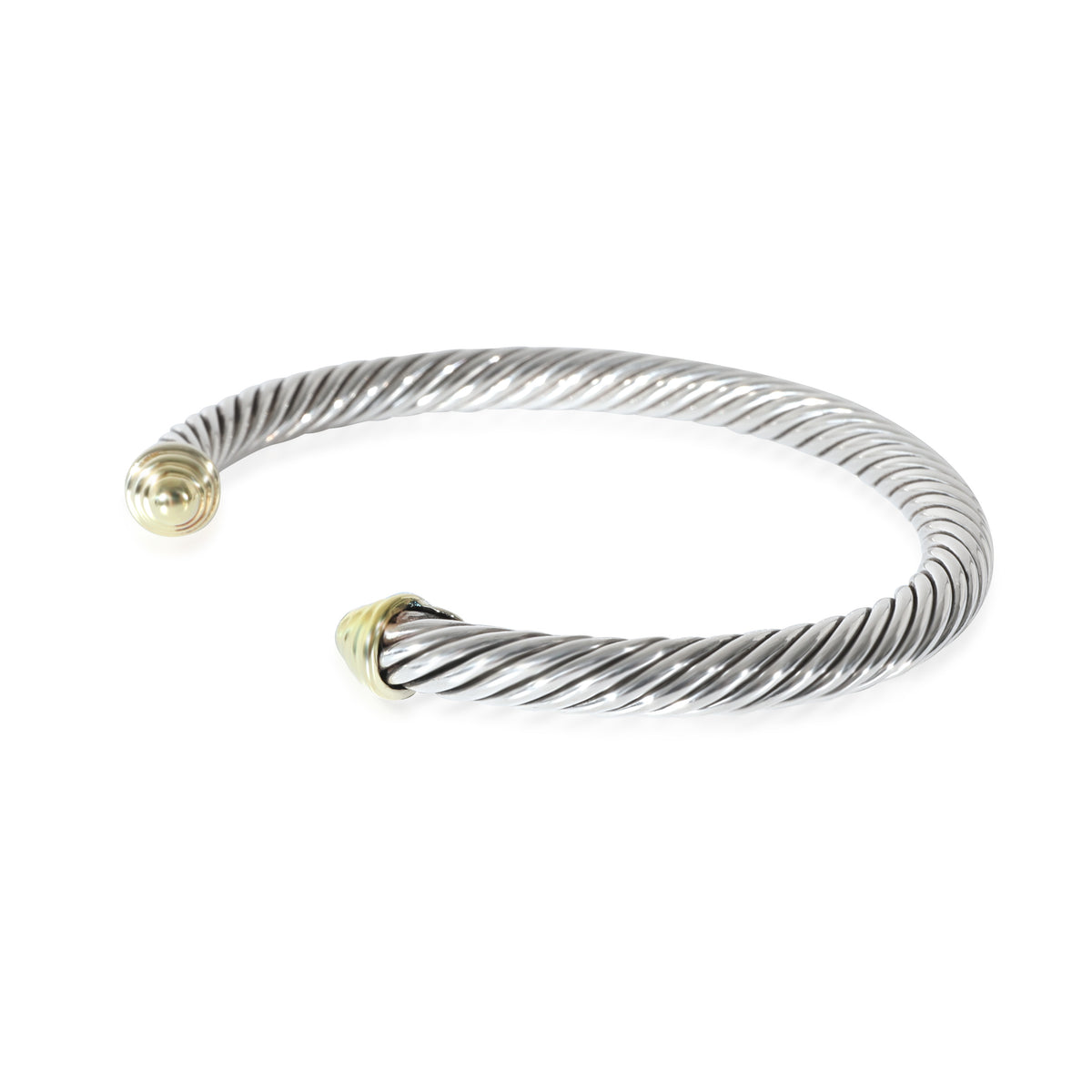 David Yurman Cable Classic Bracelet in 14K Yellow Gold/ SS