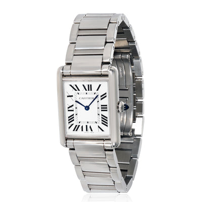 Cartier Tank Must WSTA0052 Unisex Watch in  Stainless Steel