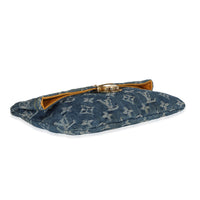 Louis Vuitton Blue Monogram Denim Plat Pochette