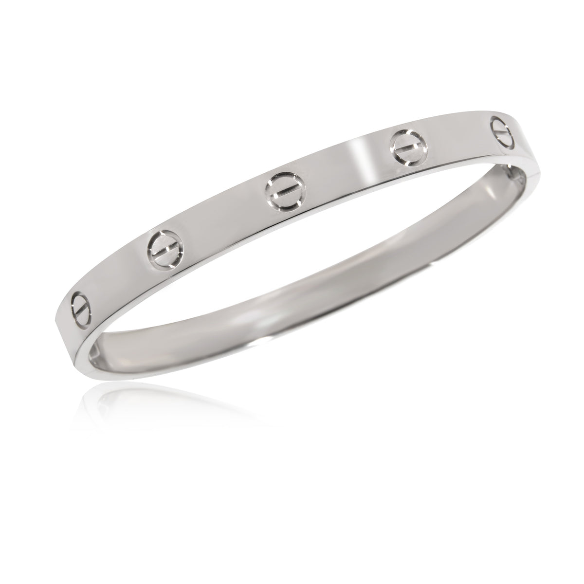 CARTIER LOVE BRACELET W/ 10 DIAMONDS