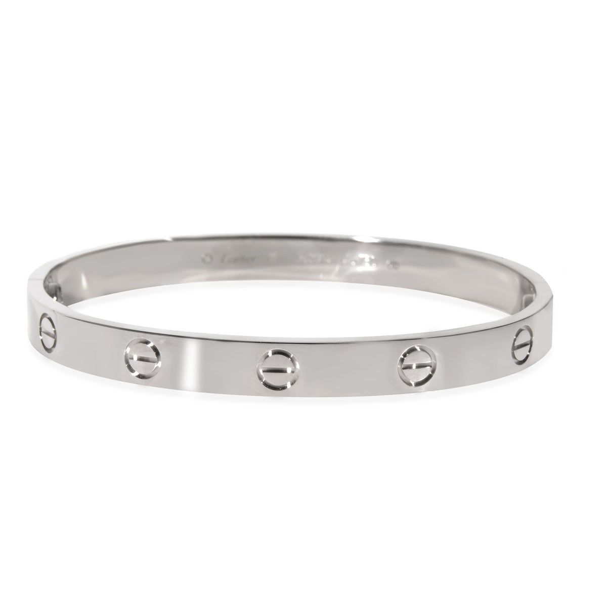 Cartier Love Bracelet in 18k White Gold