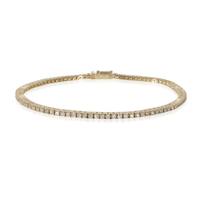 Diamond Micro Tennis Bracelet in 14k Yellow Gold 0.88 CTW