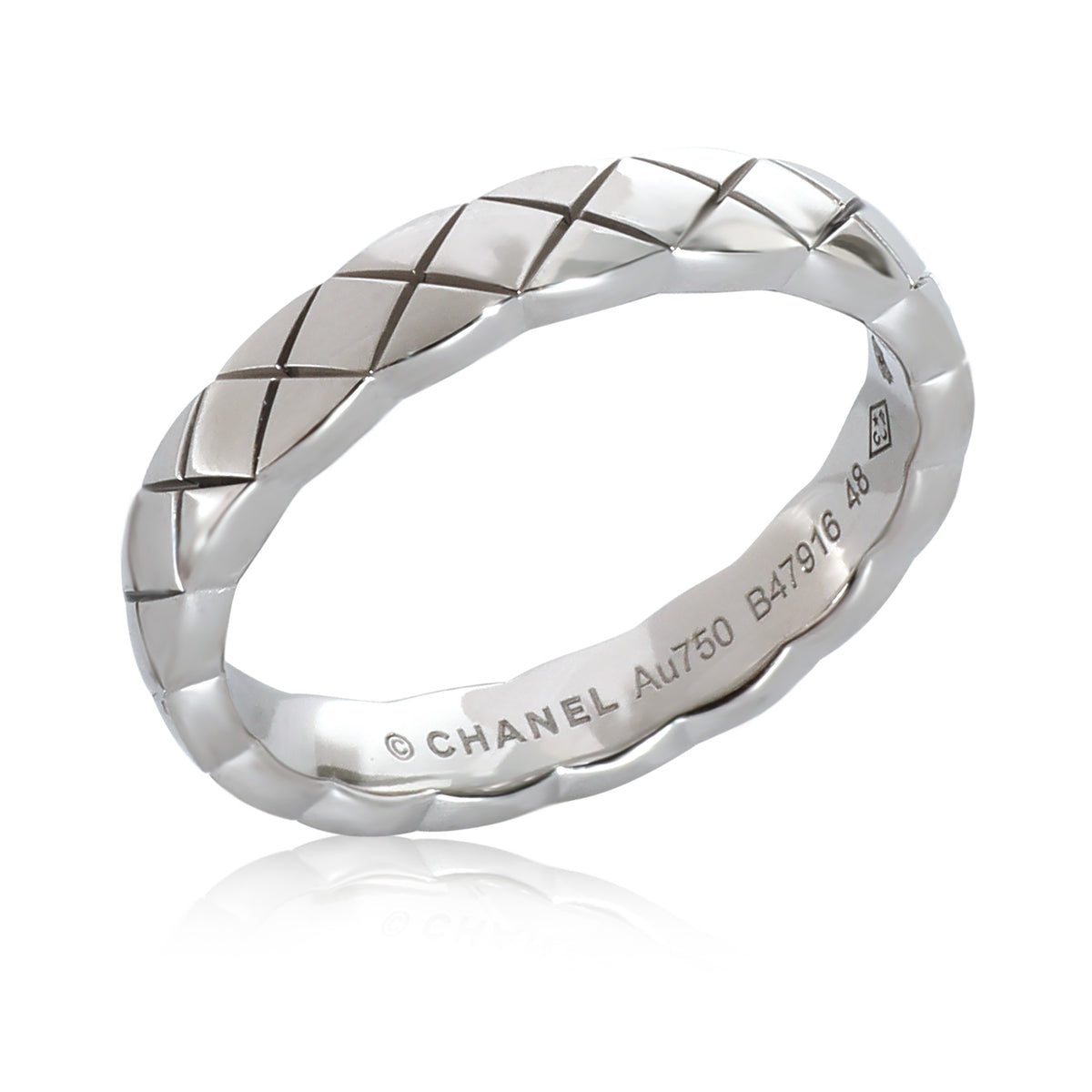 Chanel Coco Crush Mini Ring in 18k White Gold