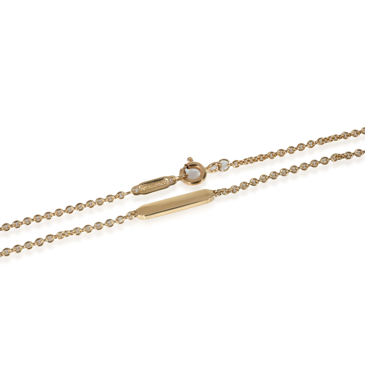 Tiffany & Co. Chain With Bar in 18k Yellow Gold