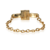 Tiffany & Co. Tiffany T Chain Ring in 18k Yellow Gold