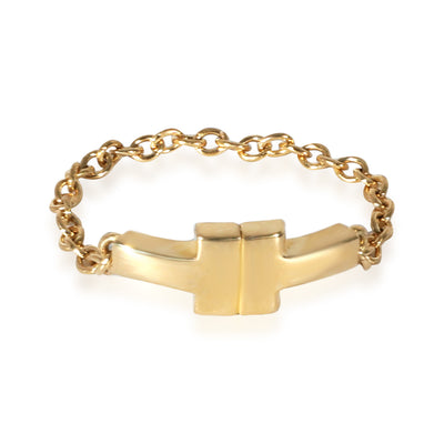 Tiffany & Co. Tiffany T Chain Ring in 18k Yellow Gold