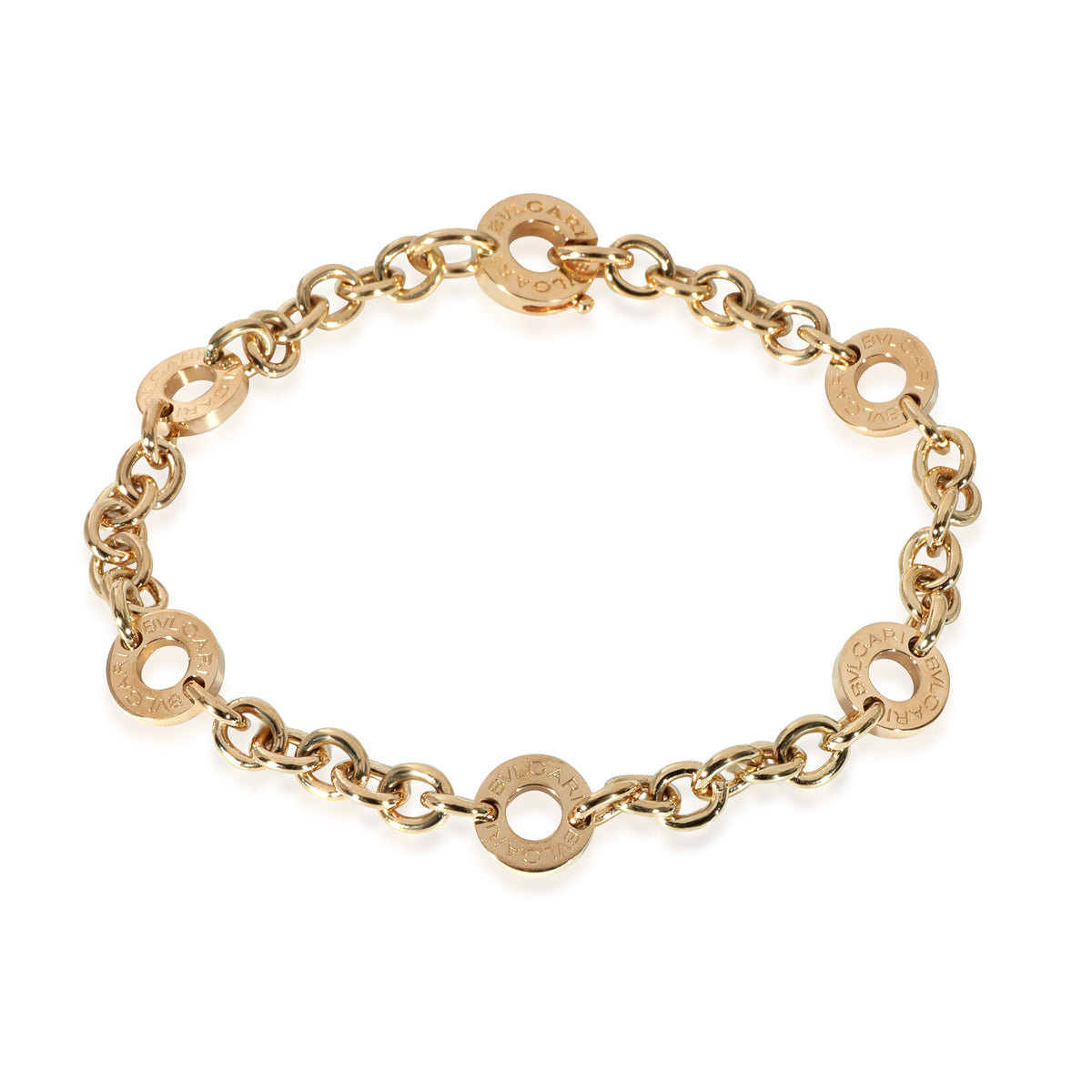 Bvlgari charm discount bracelet gold