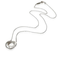 Tiffany & Co. 1837 Interlocking Necklace in  Sterling Silver