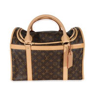 Louis Vuitton Monogram Canvas Sac Chien 40 Pet Carrier