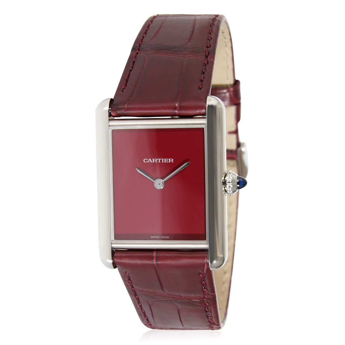 Cartier Tank Must WSTA0054 Unisex Watch in  Stainless Steel