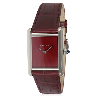 Cartier Tank Must WSTA0054 Unisex Watch in  Stainless Steel