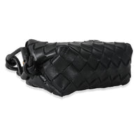 Bottega Veneta Black Intrecciato Candy Loop Camera Bag