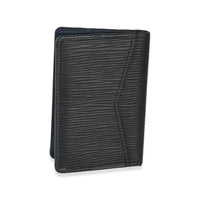 Louis Vuitton Black Epi Initials Pocket Organizer