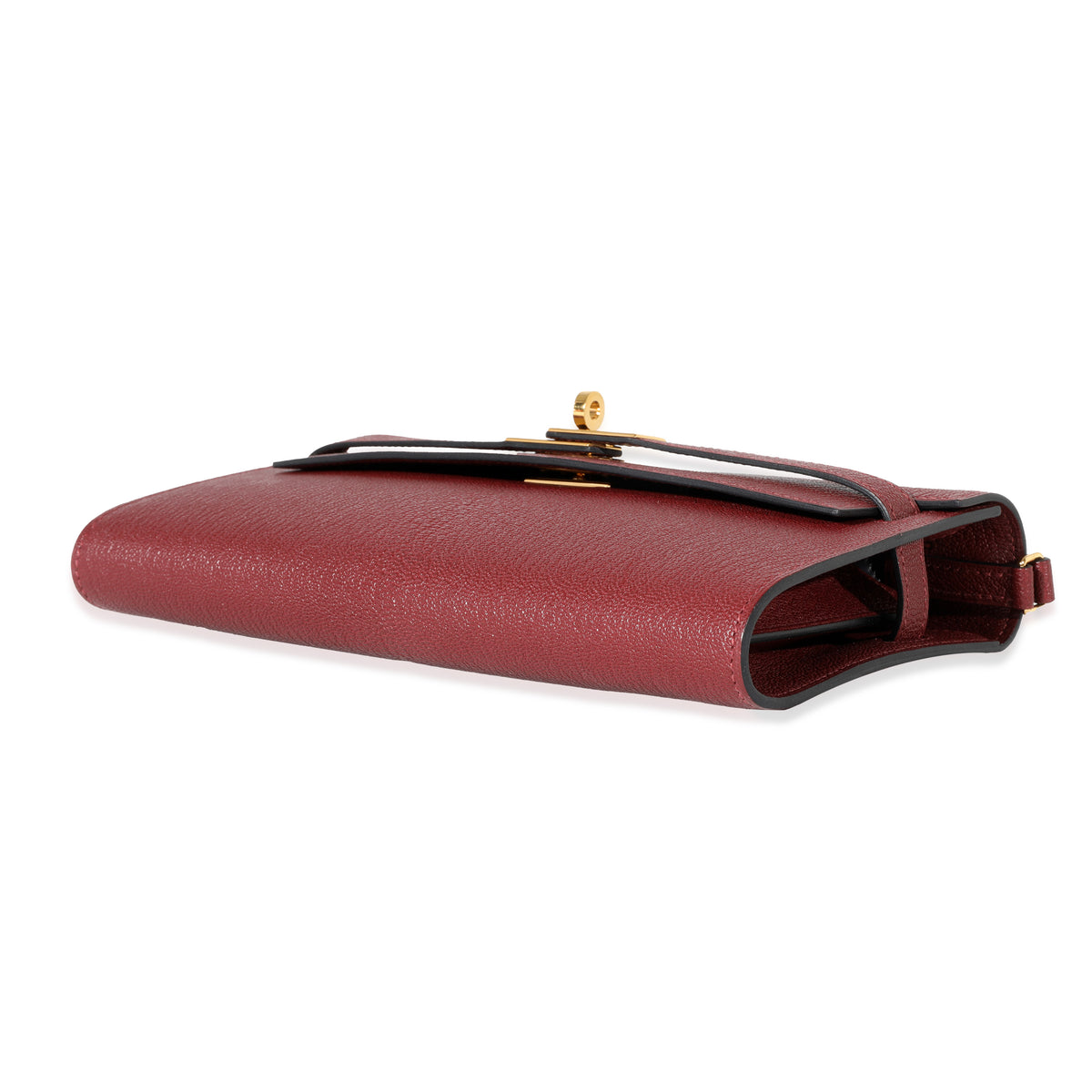 Hermes Karo GM Pouch Rouge H in Chevre