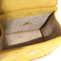 Jacquemus Yellow Suede Le Chiquito Bag