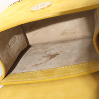 Jacquemus Yellow Suede Le Chiquito Bag