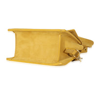 Jacquemus Yellow Suede Le Chiquito Bag