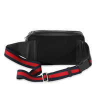 Gucci Soft Black GG Supreme Web Belt Bag